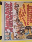 Rare Vintage 1971 Ringling Bros Barnum   Bailey Big Free Parade Circus Poster
