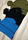 New Jacket Windbreaker Activewear Coat Unisex Jacek Blue Green Black Zip Up Hood