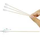 6 Inch Long Cotton Swabs  large Size  100pcs For Pets  Cleaning Or Makeup