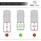 5 7ft 68  Tri-fold Tonneau Cover For 2009-2026 Dodge Ram 1500 Truck Bed W  Lamp