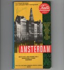 Lot Of 3 Vintage Travel Maps Europe -the Netherlands Benelux Amsterdam To Paris