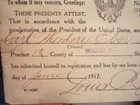 Ww1 Wwi 1917 Us Army Military Registration Card  Carl Theodore Eber  St Louis Mo