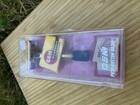 Gem Vintage Push-button Safety Razor Metal W  Reversible Blade   Case