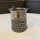 Antique Victorian Silver Plate Baby Or Child s Cup Engraved Josephine By Meriden