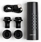 Rechargeable Wine Saver Vacuum Sealer Usb Charger W 4 Universal Stoppers Levare