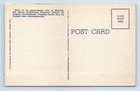 Vintage Postcard Greyhound Bus Terminal Akron Ohio Oh 