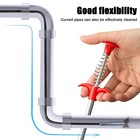 2-10 Feet Flexible Grabber Claw Pick Up Reacher Tool With 4 Claws Bendable Hose