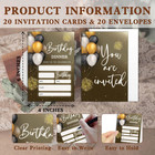 Birthday Dinner Party Invitations  Golden Birthday Invitations For Girls Boys  2
