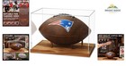 Uv Protected Football Display Case For Sports Collectibles   Memorabilia