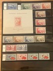 French Madagascar 1896-1944 Collection Of Mint H In Stock Sheet 5b1028s