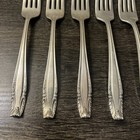 Wallace Stradivari Sterling Silver Dinner Forks 7 25    Set Of 6  284 8g 