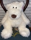 Gund   Schlepp Cream Scruffy Teddy Bear Stuffed Animal Plush   17 Inch   Nwt