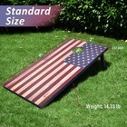 Cornhole Set  Regulation tailgate Size Cornhole Boards With 8 Bean Bags