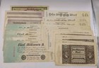 1908-23 Reichsbanknotes Mark Milionen Milliarden Reichsmark German X79