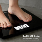 Digital Bathroom Scale Body Weight Scales 400 Lbs Ultra Slim Most Accurate For G