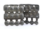 Two Old Tibetan Tokcha Ancient Sacred Objects Votive Talisman 6-8th Century