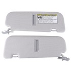 2pcs Gray Car Sun Visor Right Left For Hyundai Elantra 2011 2015 852103x000tx