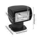 Boat Spotlight With Remote Control  Yacht Searchlight  12v 100w Searchlight