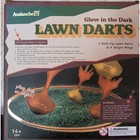 Avalanche Glow In The Dark Lawn Darts Set Nib Soft Tip Backyard Game 4 Darts