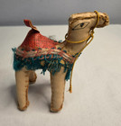 Vintage Souvenir Camels Faux Leather And Wood  Lot Of 2