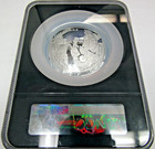 2019 P 5oz  999 Silver Apollo 11 50th Anniversary Ngc Pf 70 Ultra Cameo Fdoi