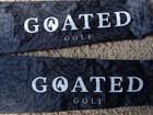 New - Goated Golf - Sun Sleeves- Uv Protections - Black Elephant Print - Size Xl