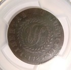 1785 Nova Constellatio Colonial Copper - Pointed Rays  Large Date Pcgs Xf40