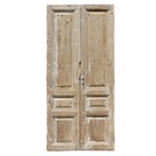 Pair Of Antique 43  Solid French Doors  Late 1800 s  Ned2579