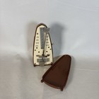 Wittner Taktell Piccolo Metronome West Germany Brown cream-read 