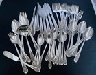 1953 Jubilee Wm Rogers International 54 Piece Grille Flatware Silverware Set Nos