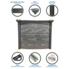 Blue Wave Marbella 52  Steel Wall Above Ground Pool Kit Plus Starter Package