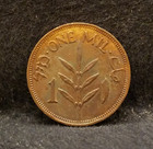 1943 Palestine  british Mandate  Mil  George Vi  Km-1  pa17 