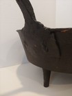 Antique Cast Iron Gate Marked Spider Pot With Long Handle - Primative Cookware
