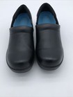 Dr  Scholls Comfort Work Clogs Black Nurse Shoes Oil Slip Resistant Womens 10
