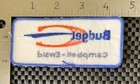 Budget Car Rental Embroidered Sew On Patch Campbell ewald 4 1 2  X 2  Nos