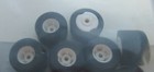  6554c   new  Old Stock 6 Prs Tyco Rear Rubber Tires W wte Hub Fits 440   440x2
