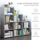 Diy Bookshelf Cube Storage Shelf Rack Organizer Bookcase Cabinet Home Office
