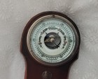 Vintage Germany Barometer Weather Indicator West Germany Wood Wall Mount