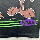 Vintage 90s Wile E Coyote Taz Looney Tunes Acme Aop T-shirt Youth Xl Euc