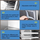 Kolice Commercial 10 Trays Blast Freezer Chiller For Dough Dessert Seafood -40  f