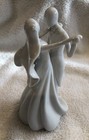 Vintage Bride   Groom Wedding Cake Topper Bella Novia Porcelain Couple