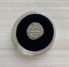 Crusades siege Of Antioch Silver Coin 1149-1163 Coa   History   Capsule   Box