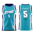 Hot Item  Charlotte Sting Dawn Staley 2001 Wnba Vintage Teal Swingman Jersey