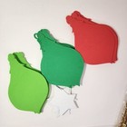 Christmas 26 Ornaments Kit Kids Arts   Crafts Make Your Own Foam Shapes Glitter