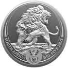 South Africa 5 Rand 2025 Big Five Iii Lion 1 Oz Silver 999 Bu   Bu In Blister