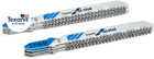 10-piece T118b 3 Inch 12 Tpi Assorted T-shank Jig Saw Blades Set For Cutting Met