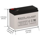 Battery For Apc Back-ups Pro 1500va Bx1500m - Full Battery Set By Sigmastek