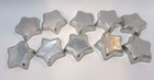 10 Vintage 1960s Small Individual 1x4 Star Shaped Aluminum Food Molds Bake Pans