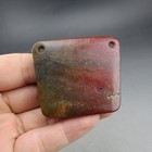 Good Jade Mask Pendant - - - - - True Nephrite Jade  tested 
