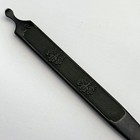 Japan Shakudo Paulownia Kogai  Antique Sword Fitting Vintage Rare Authentic